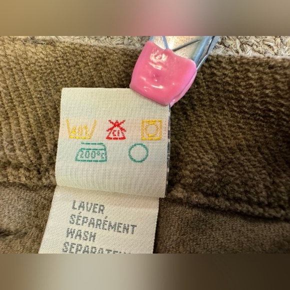 RW&CO. EUC Brown Cotton Textured Trousers Size 32 - Picture 10 of 10